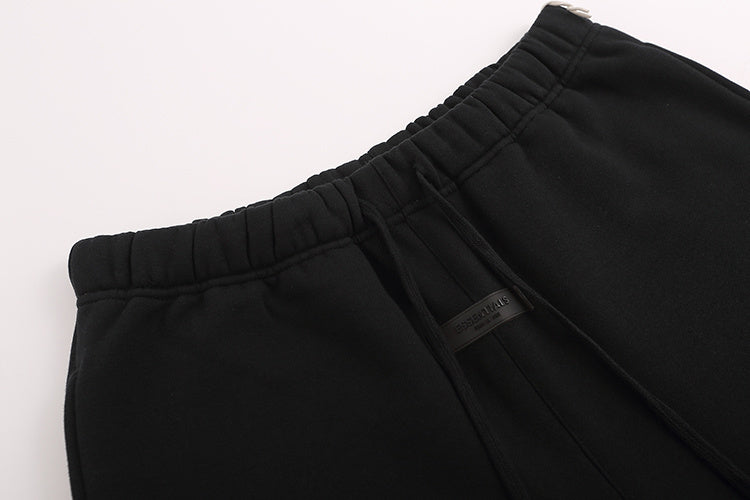 Essentials Style Oversized Drawstring Shorts Men's Premium Cotton Streetwear Summer Bottoms