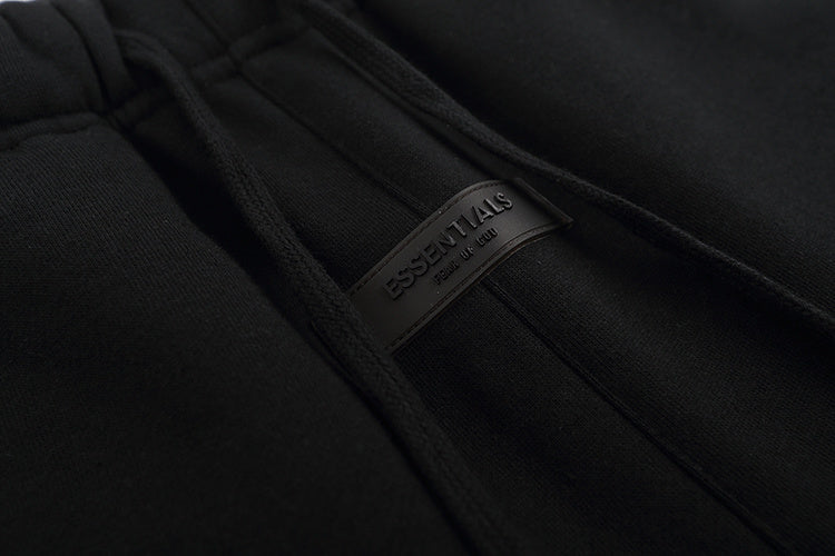 Essentials Style Oversized Drawstring Shorts Men's Premium Cotton Streetwear Summer Bottoms