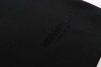 Essentials Style Oversized Drawstring Shorts Men's Premium Cotton Streetwear Summer Bottoms